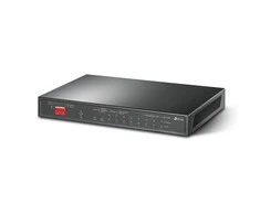 Šakotuvas TP-LINK | 10 prievadų Gigabit Easy Smart Switch su 8 prievadų PoE+ | TL-SG1210MP | Nevaldomas | Darbalaukis | Maitinimo tipas Išorinis | 60 mėn.