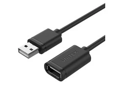 UNITEK Y-C417GBK Unitek USB plėtinio keitiklis USB2.0 AM-AF, 3.0m Y-C417GBK