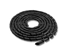 QOLTEC 52257 Cable organizer 20mm 10m Juodas