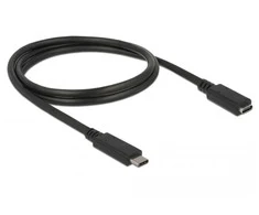 DELOCK ilgintuvas SuperSpeed USB USB 3.1 Gen 1 USB Type-Cmale > moteriškas 3 A 0,5 m juodas