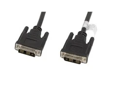 LANBERG kabelis DVI-D M 18+1 DVI-D M 18+1 3m juodas viengubas jungtis