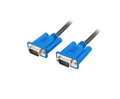 LANBERG Cable VGA M/M 3m dvigubai ekranuota ferito šerdis
