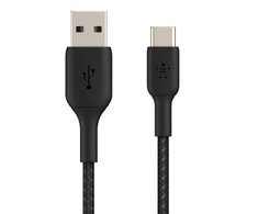 USB Kabelis - Belkin CAB002BT3MBK 3 m Juodas USB A į USB C