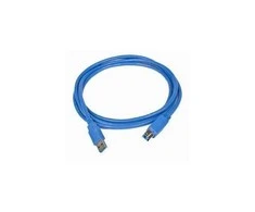 GEMBIRD CCP-USB3-AMBM-6 aukštos klasės USB 3.0 kabelis, USB A tipo kištukas - USB B tipo kištukas, 1,8 metro, mėlynas