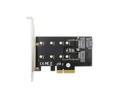 Digitus Skaitmenas | M.2 NGFF / NVMe SSD PCI Express 3.0 (x4) papildoma kortelė | DS-33170