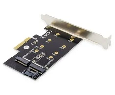 Digitus Skaitmenas | M.2 NGFF / NVMe SSD PCI Express 3.0 (x4) papildoma kortelė | DS-33170