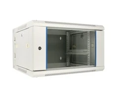 EXTRALINK 6U 600X600 AZH sieninė spintelė sūpynės tipo pilka