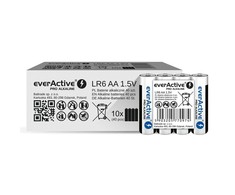 Alkalinės Baterijos - everActive Pro LR6 AA 4 Vnt.