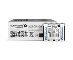 Alkalinės Baterijos - everActive Pro LR6 AA 4 Vnt.