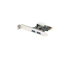 LANBERG PCE-US3-002 PCI Express->USB 3.1 GEN1 2 prievadų + žemo profilio
