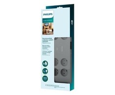 „Philips“ apsauga nuo viršįtampių SPN3180A/60 8 lizdai 2,0 m