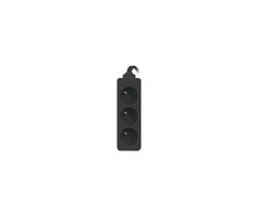 LANBERG PS0-03E-0150-BK 1.5M Juodas 3X 230V Lanter EXTENSION PL. CABLE FROM FULL COPPER