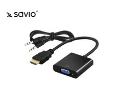 Vaizdo Adapteris - Savio CL-23/B Juodas
