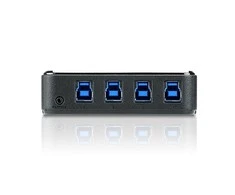 USB adapteris Aten US434 USB - USB Juodas (US434- AT)