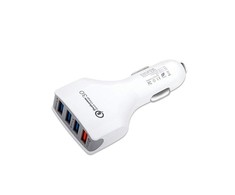 CAR CHARGER 4 X USB 7A Baltas VEGA FASTON FAST CHARGER QUICK 4XUSB 3.0 3500mAh