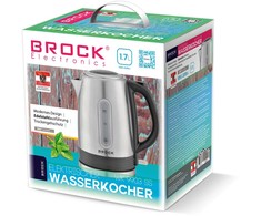 WK 9903 SS Elektrinis virdulys BROCK WK 9903 SS 1,7L, 1850-2200W