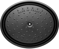 STAUB CAST IRON OVAL POT 4.2L Juodas