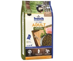 bosch Dog ADULT Poultry &amp; Millet paukštiena ir soros 1kg