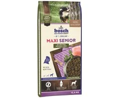 bosch Dog MAXI SENIOR Geflugel + Reiss (paukštiena ir ryžiai) 12,5kg