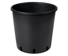 Bamaplast 26x26cm 12l vazonas Vivaio Alto, juodas