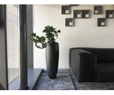 Fleur Ami Vokietija fleur ami Ø30x80cm vazonas New Loft Vase 80, juodas iron