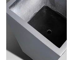 Fleur Ami Vokietija fleur ami 35x35x80cm vazonas Division Lite Column 80, concrete stone pilka