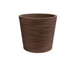 Nicoli ø30x26cm vazonas Hermes 30 rūdinto plieno spalvos