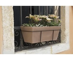 Nicoli 40x20x18cm lovelis Mysia 40 tabako spalvos