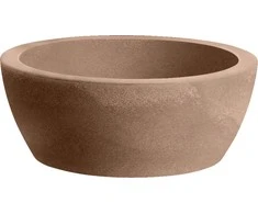 Nicoli ø50x20cm dubuo Thetis 50 tabako spalvos