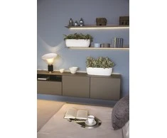 Nicoli 60x20x18cm lovelis Iris 60 baltas