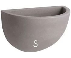 Nicoli 32x18x21cm sieninis vazonas Clio 32 pelenų spalvos