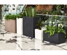 Teraplast Italija Teraplast 79x39x70cm vazonas Schio Tower 80 antracito spalvos
