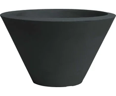 Nicoli ø50x29cm vazonas Chiron 50 antracito spalvos