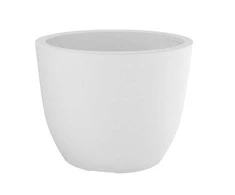 Nicoli Ø38x30cm vazonas su išimamu konteineriu Conca Style 38, baltos spalvos