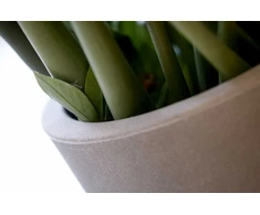 Nicoli ø40x53cm vazonas Tylus Matt 40 pelenų spalvos
