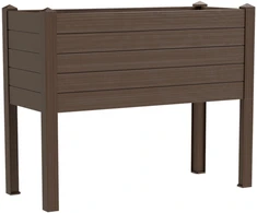 Teraplast Italija Teraplast 100x42x80cm vazonas su vandens rezervuaru Trama 015, moka spalvos