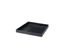Lauko baldų komplektas Teraplast Italija Teraplast 40x40cm lėkštelė Schio Sottocubo 40 antracito spalvos