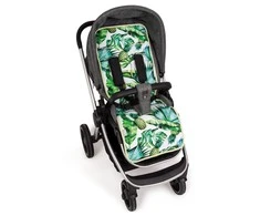 CebaBaby Įdėklas vežimėliui dvipusis, 33x85, Flora &amp; Fauna Pina