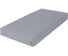 CebaBaby Paklodė su guma jersey, 120x60, tamsiai pilka
