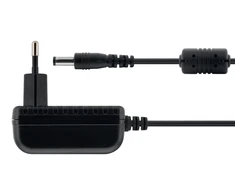 AC adapteris DELTACO 100-240V AC 50/60Hz to 12V DC, 1A, 1.5m, juodas / PS12-10B
