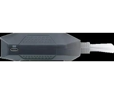 Adapteris ATEN 2xUSB-A, 1xDP, juodas / CS22DP / CS22DP-AT