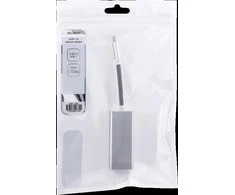 Adapteris Deltaco 0,1 m, sidabro sp. / USBC-1080