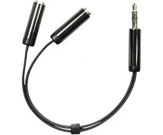 Adapteris DELTACO 3.5mm  / AUD-200