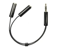 Adapteris DELTACO 3.5mm  / AUD-200
