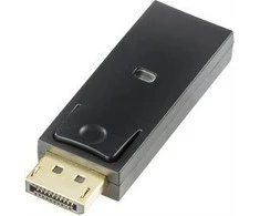 Goobay DELTACO DisplayPort to HDMI adapter with audio , Full HD in 60Hz, 20 pin ha - 19 pin / DP-HDMI