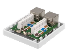 Adapteris DELTACO DisplayPort, balta / VR-221