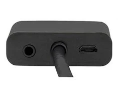 DELTACO Adapteris HDMI į VGA ir audio 3,5 , 19-pin-15-pin 1080p, 0.2m, juodas / HDMI-VGA7