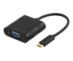 Adapteris DELTACO, juodas / USBC-1098