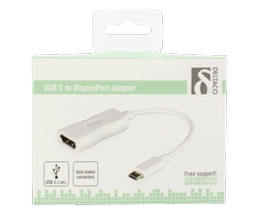 Adapteris DELTACO, USB 3.1 "C" / USBC-DP1