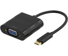 Adapteris DELTACO USB 3.1 "C-VGA" / USBC-VGA